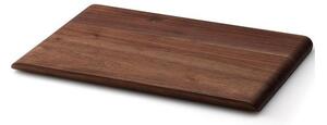 Continente C4222 - Tagliere da cucina 36x24 cm in legno di noce