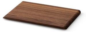 Continente C4220 - Tagliere da cucina 24x16 cm in legno di noce