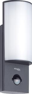 Oktaplex Belo LED per esterni con rilevatore di movimento alluminio IP54 lampada per esterni 3000K bianco caldo illuminazione esterna antracite
