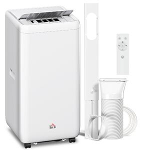 HOMCOM Condizionatore Portatile 1250W con 5 Modalità e Timer 24h, in Plastica ABS, 35.5x35x70 cm, Bianco|Aosom