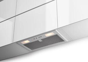 Faber Cappa Cucina Aspirante/Filtrante Sottopensile Incasso Larghezza 52 cm colore Inox - 305.0602.040 INKA SMART C/33 LG A52