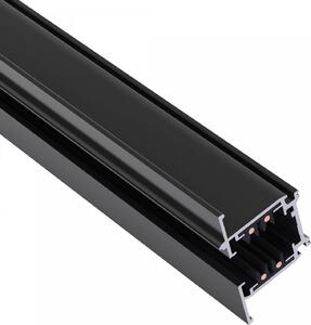Spectrum LED Binario elettrificato trifase (SPS 2) da incasso 1 m per sistema a binario Luci Faretti IP20 nero 100 cm