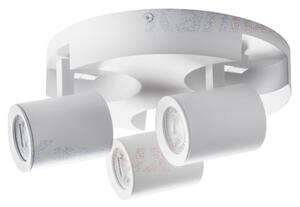 Plafoniera Kanlux Laurin, dimmerabile, alluminio, GU10, 35W, IP20, bianco, 3 luci