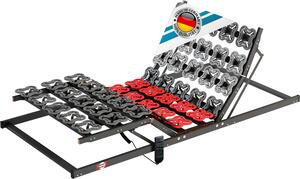 Telaio elettrico a doghe 100x200 cm - TerraMed T-Flex, 55 moduli di piastre, 5 zone, abbassamento di emergenza
