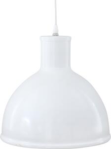 Lampada a sospensione BELFORD in metallo bianco Beach House Hamptons