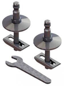 Laufen Pro Fissaggio 89496.7 per sedile WC 89896.5/6, 1 pz