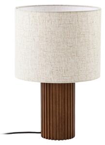 Lampade da tavolo Lindby, Kimiko, Legno, Soggiorno, Tessuto / Tessile, Scandinavo