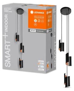 Ledvance - Lampadario LED dimmerabile su filo SMART+ DECOR 3xLED/8W/230V nero Wi-Fi
