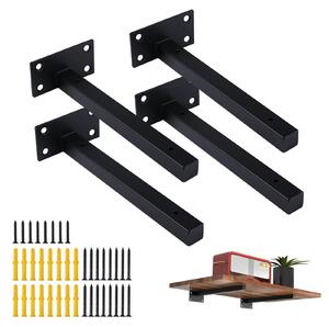 Set di 4 supporti angolari per scaffali, 35 cm