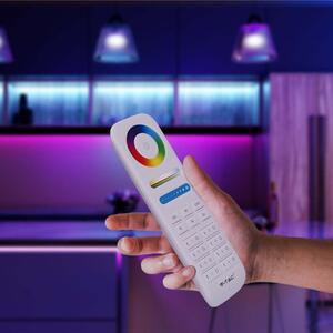 Striscia LED V-TAC - Accessori - Telecomando a 8 zone - Bianco