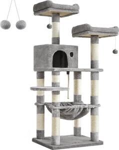 Artenat Albero per gatti Micka, 143 cm, grigio