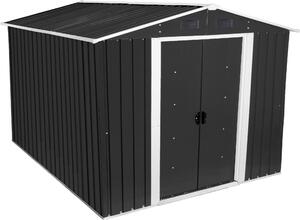 Casetta per attrezzi Zelsius con porta scorrevole (L) 236 x (P) 303 x (H) 190 cm | antracite