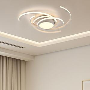 LQWELL Lampada da soffitto a LED, 40W 3000K, lampada moderna per cucina e camera da letto in alluminio, ideale per soggiorno, camera da letto e ufficio, 750*750*100 mm