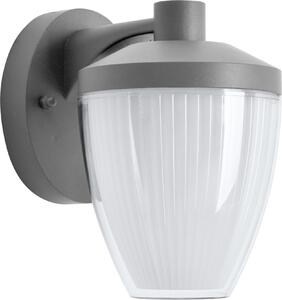 Lampada da esterno, applique, lampada da esterno E27, antracite, IP44, illuminazione da giardino, moderna applique in alluminio RD1901B