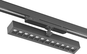 Arcchio Millay Faretto a binario LED nero 3000K