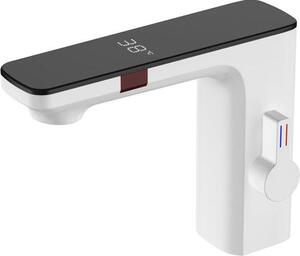 Miscelatore per lavabo Famanu con sensore e display digitale – Finitura cromata, ideale per uso domestico e commerciale