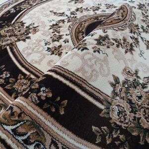 Esclusivo tappeto ovale in marrone Larghezza: 200 cm | Lunghezza: 300 cm