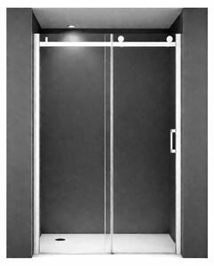 Glaswerk Westfalen - Porta doccia/porta scorrevole Viktoria, 100x195 cm, bianca