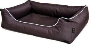 Letto per cani Lebon Paula 3 - 120 x 90 cm - Marrone scuro