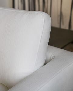 Divano Gala 3 posti con doppia chaise longue bianco 210 cm