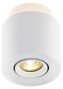 Lampada da soffitto Arcchio Walisa, Ø 10 cm, bianco, metallo, GU10