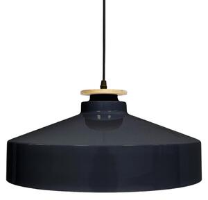 ENOVALITE lampada a sospensione ELED700171, attacco E27, IP20, Ø40 cm, nero, rotonda