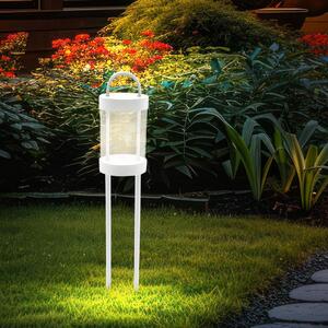 NOWA luce per esterni alluminio bianco, LED