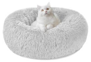 Cuccia rotonda e morbida per cani e gatti, con funzione antistress