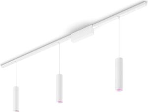 Philips Hue White and Color ambiance Perifo set con 3 cilindri a sospensione Bianco