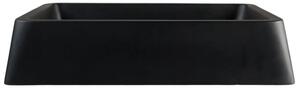 Lavabo in terrazzo, grigio/bianco, dimensioni 60 x 42 x 13 cm