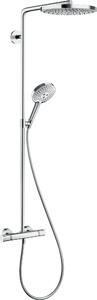 Hansgrohe Showerpipe Raindance Select Bianco / Cromo con soffione S 240 2jet
