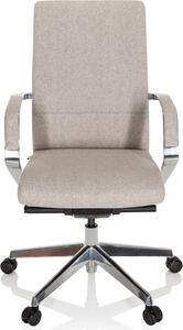 Sedia da ufficio, girevole, BESSONA Beige screziato
