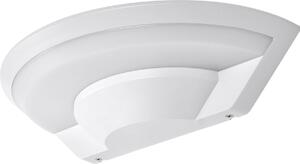 Applique da esterno a LED SETA White | 10W IP54 1450 lumen bianco neutro | luce da esterno applique semicircolare luce da giardino luce da terrazzo luce da ingresso moderna