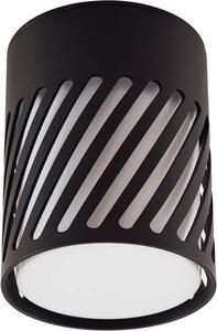 Plafoniera da esterno Lindby Lurinda, 10,5 cm, nero, alluminio