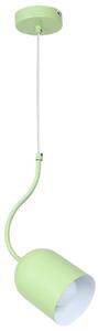 Lampada a sospensione ALVI E27/60W/230V verde
