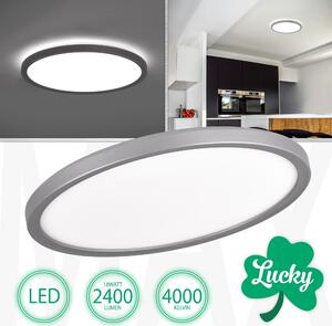 Plafoniera LED LUCKY 18W, bianco neutro, rotonda