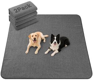 Tappetini assorbenti per cuccioli, 70x100 cm, confezione da 2