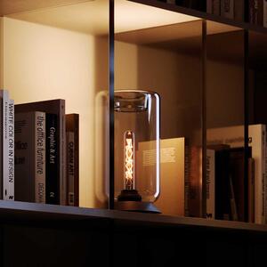 S.luce Cruet E27 lampada da tavolo di design in vetro con interruttore Up & Low lampada da tavolo