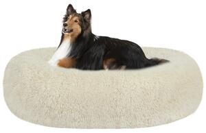 Cuccia ortopedica per cani - Cuscino rotondo color beige - Diametro 80 cm