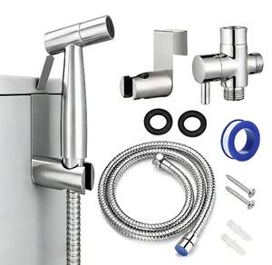 Set completo per doccia bidet, con supporto e tubo flessibile