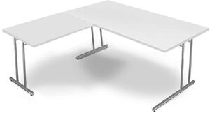Combinazione angolare Start Up, varie dimensioni, bianco, Dimensioni combinazione angolare:180 x 180 cm