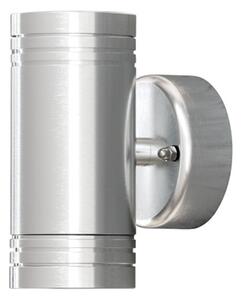 Konstsmide Monza LED Up & Down Lampada da parete a LED ad alta potenza Up & Down in alluminio