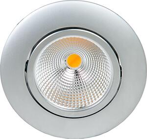 Faretto da incasso a LED Nobilé LB25 A 5068 T Flat, cromo opaco, 8 W