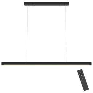 Lampada a sospensione LED HOMCOM da 114 cm, dimmerabile e regolabile in altezza, con telecomando