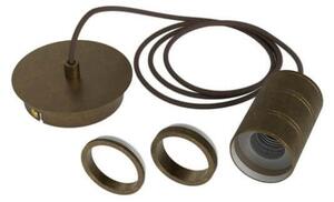 Pendelleuchte 1-flammig 1xE27 bronzo Calex