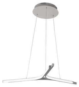 Lampada a sospensione a LED bianca, ottica a tre stelle dimmerabile, H 200cm