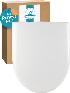 Sedile wc parent, marca substitute, bianco