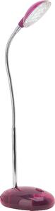Lampada da tavolo a LED, regolabile, altezza 32 cm, 2W, 140 lm, rosa