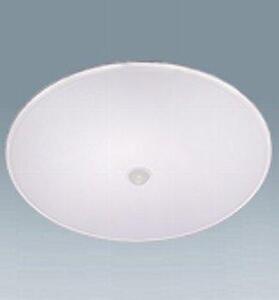 Lampada da soffitto a LED ChiliTec da 26 cm con sensore di movimento PIR, 15 W, 1157 lm, modello GRACIOSA, con sensore, IP54, luce bianco caldo 3000 K