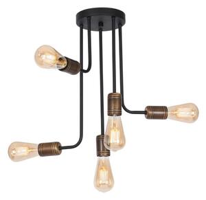 Lampadario a stelo 5xE27/15W/230V